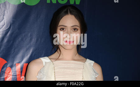 Los Angeles, Kalifornien, USA. 10. August 2015. Emmy Rossum Teilnehmer der CBS Showtime CW TCA Party statt im Pacific Design Center in West Hollywood, Kalifornien am 10. August 2015. 2015-Credit: D. Long/Globe Fotos/ZUMA Draht/Alamy Live-Nachrichten Stockfoto