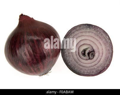 Rote Zwiebel Stockfoto