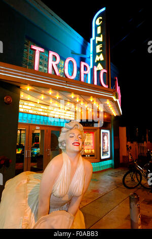 MARILYN MONROE STATUE, KEY WEST, FLORIDA, USA Stockfoto