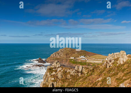 Cape Cornwall, Cornwall Stockfoto