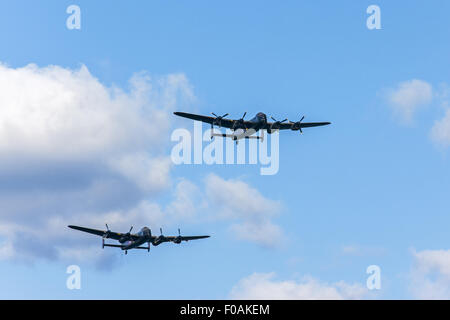 Lancaster-Bomber, Dawlish Stockfoto