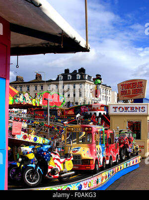 Am Meer fahren, Bridlington, East Yorkshire Stockfoto