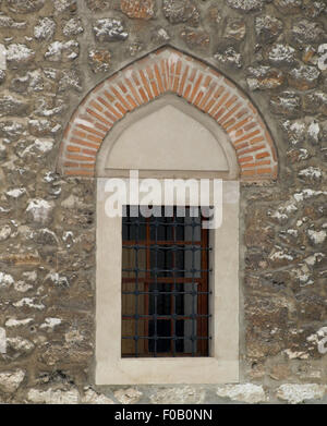 die Gazi-Husrev-Bey-Moschee-Hof in Bascarsija Stockfoto