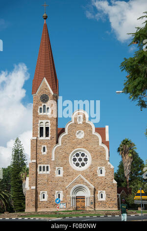 Evangelische Christuskirche (Christuskirche), Fidel Castro Street, Windhoek (Windhuk), Khomas Region Republik Namibia Stockfoto