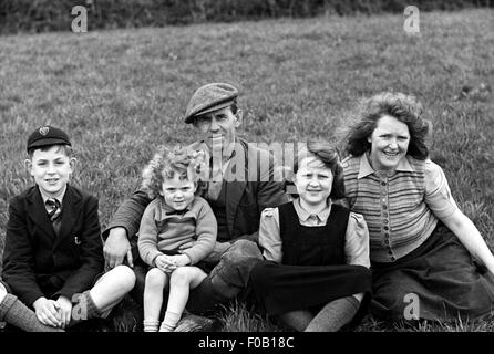 Ein Familienporträt Stockfoto