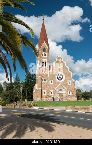 Evangelische Christuskirche (Christuskirche), Fidel Castro Street, Windhoek (Windhuk), Khomas Region Republik Namibia Stockfoto