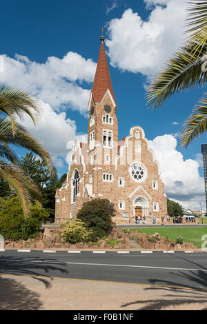 Evangelische Christuskirche (Christuskirche), Fidel Castro Street, Windhoek (Windhuk), Khomas Region Republik Namibia Stockfoto