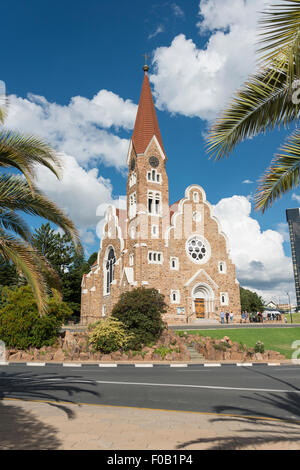 Evangelische Christuskirche (Christuskirche), Fidel Castro Street, Windhoek (Windhuk), Khomas Region Republik Namibia Stockfoto