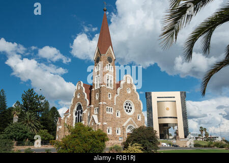 Christ Kirche (Christuskirche) und Nationalmuseum, Fidel Castro Street, Windhoek (Windhuk), Khomas Region, Republik Namibia Stockfoto