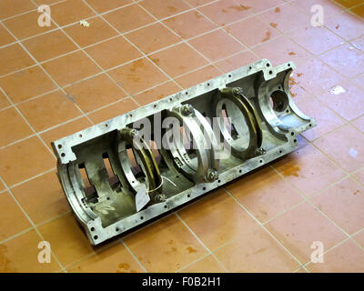 Bugatti Typ 51 Kurbelgehäuse Stockfoto