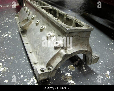 Bugatti Typ 51 Kurbelgehäuse Stockfoto