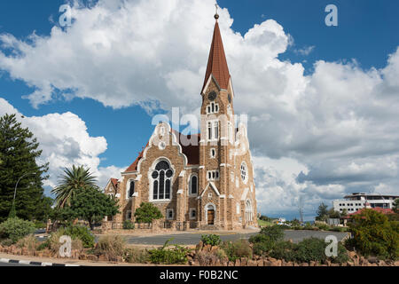 Evangelische Christuskirche (Christuskirche), Fidel Castro Street, Windhoek (Windhuk), Khomas Region Republik Namibia Stockfoto