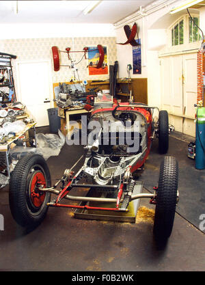 Bugatti Typ 51 chassis Stockfoto