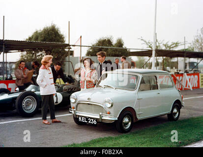 Mini Cooper in Goodwood 1961 Stockfoto