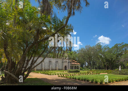 SAINT BERNARD DE CLAIRVAUX MITTELALTERLICHEN SPANISCHEN KLOSTER NORTH MIAMI BEACH FLORIDA USA Stockfoto