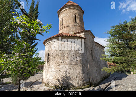 Kirche von Kish alias Kirche der Heiligen Elishe, Kirche der Heiligen Mutter Gottes, Dorf Kish, Sheki (Shaki, Seki), Aserbaidschan Stockfoto