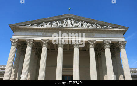 Szepmuveszeti Museum, Budapest, Ungarn Stockfoto