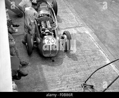 Maserati 4CLT Rennwagen Stockfoto