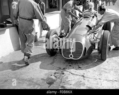 Maserati 4CLT Rennwagen Stockfoto