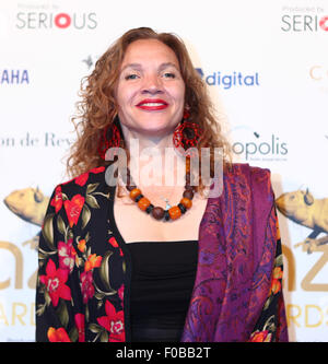 Jazz FM Auszeichnungen bei Vinopolis - Ankünfte mit: Jacqui Dankworth wo: London, Vereinigtes Königreich bei: 10. Juni 2015 Stockfoto