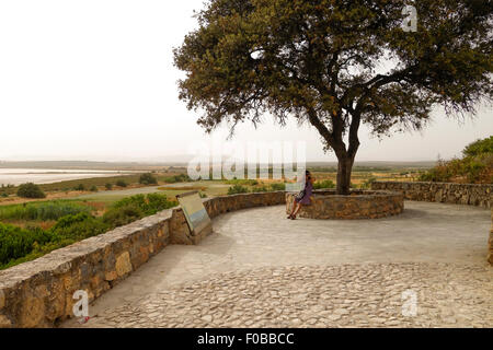 José Antonio Valverde Visitor Centre der Natur behalten Fuente de Piedra, Lagune, Malaga, Spanien. Stockfoto