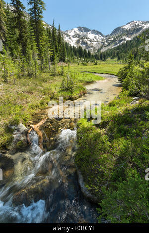 Copper Creek Basin, Wallowa Mountains, Oregon. Stockfoto