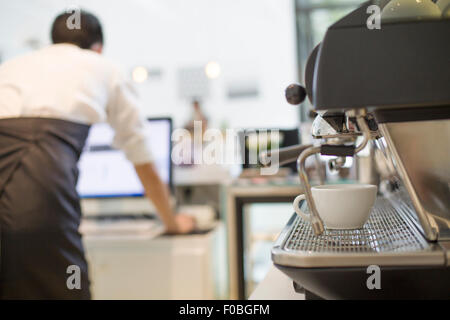 Kaffeemaschine Stockfoto