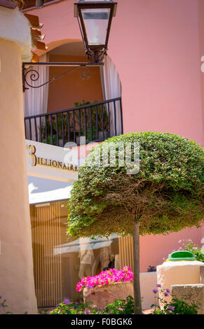 schöne Dorf Porto Cervo, das wichtigste Zentrum der Costa Smeralda, Sardinien Stockfoto