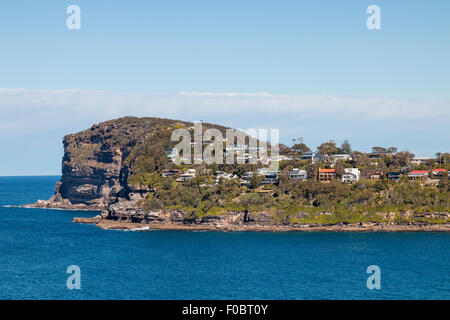 Wal-Strand ist ein beliebter Strand auf Sydneys Nordstrände neue South Wales, Australien, Waterfront home Surround Strand Stockfoto