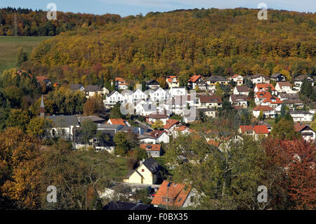 Engenhahn, Ort, Dorf, Niedernhausen, Rheingau-Taunus-Kreis, Stockfoto