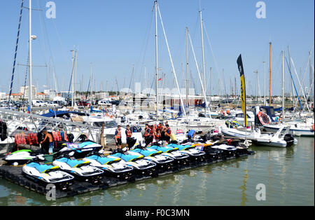 Jachthafen Royan Charente Maritime Poitou Charentes Frankreich Stockfoto