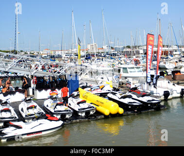 Jachthafen Royan Charente Maritime Poitou Charentes Frankreich Stockfoto