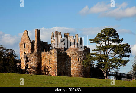 Dirleton Castle East Lothian Schottland, Vereinigtes Königreich Stockfoto