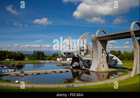 Falkirk Wheel Falkirk Schottland, Vereinigtes Königreich Stockfoto