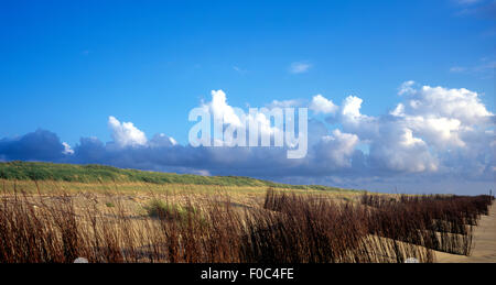 Nordseeduene; Nordsee; Sehen; Meer; Sand; Stockfoto