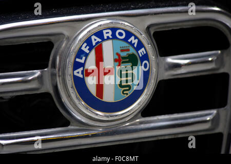 Markenname: "Alfa Romeo", Dezember 2013, Berli. Stockfoto