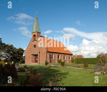 Sankt Nikolai Kirche, Sankt Peter-Ording Stockfoto