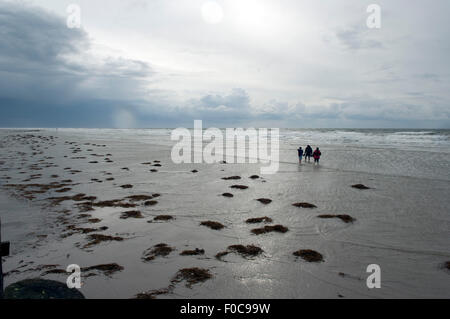 Gewitter, Kueste, Meer, wetter Stockfoto