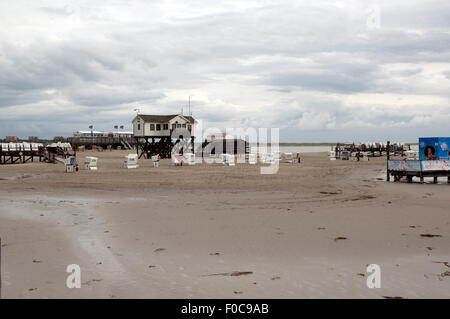 Gewitter, Kueste, Meer, wetter Stockfoto