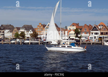 Segelschiffe, Travemünde, Stockfoto