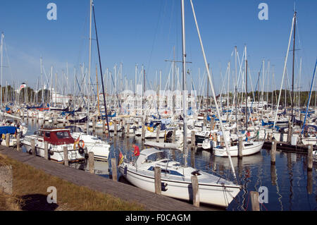 Segelschiffhafen, Travemünde, Stockfoto