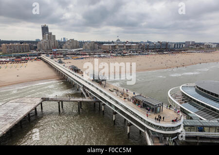 Die Pier in Scheveningen, Holland Stockfoto