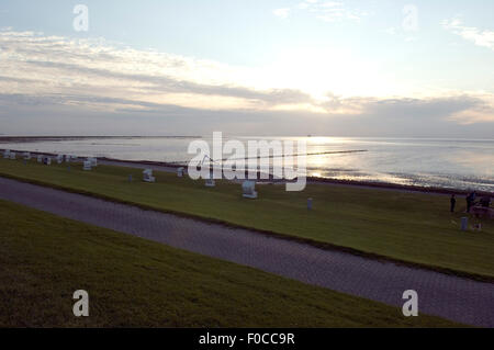 Wattenmeer; Biosphaerenreservat; Dietmarschen; Stockfoto