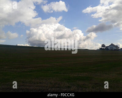 Wolken, Blau Konvektionswolken Stockfoto