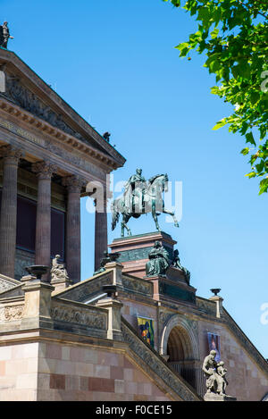 Alte Nationalgalerie, Berlin Stockfoto