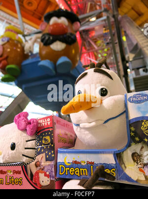 Riesenrad in Toys R uns, Times Square, New York Stockfoto