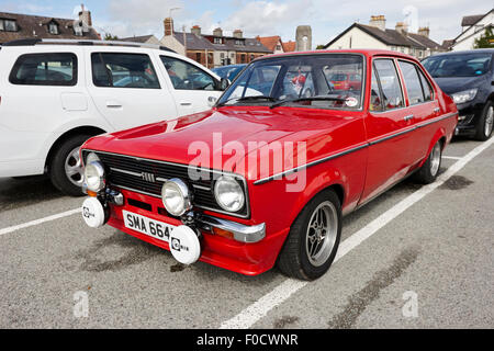 Mark 2 Ford Escort Anglesey nördlich wales uk Stockfoto