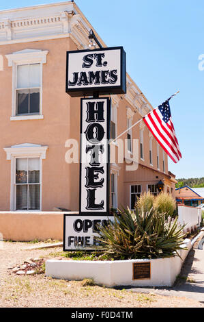 St. James Hotel, Cimarron, NM, New Mexico, NM, USA, Vereinigte Staaten Stockfoto