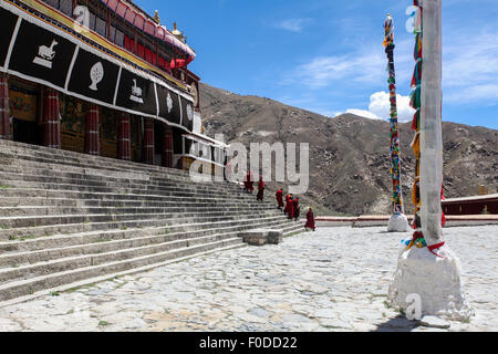 Drepung-Kloster in Tibet, China Stockfoto