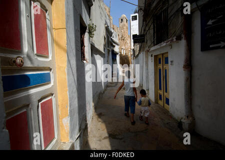 Insel Arwad Tartous Syrien Stockfoto